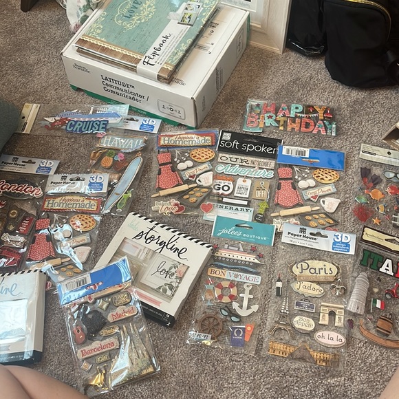 NWT 15 scrapbooking stickers bundle - Picture 3 of 13